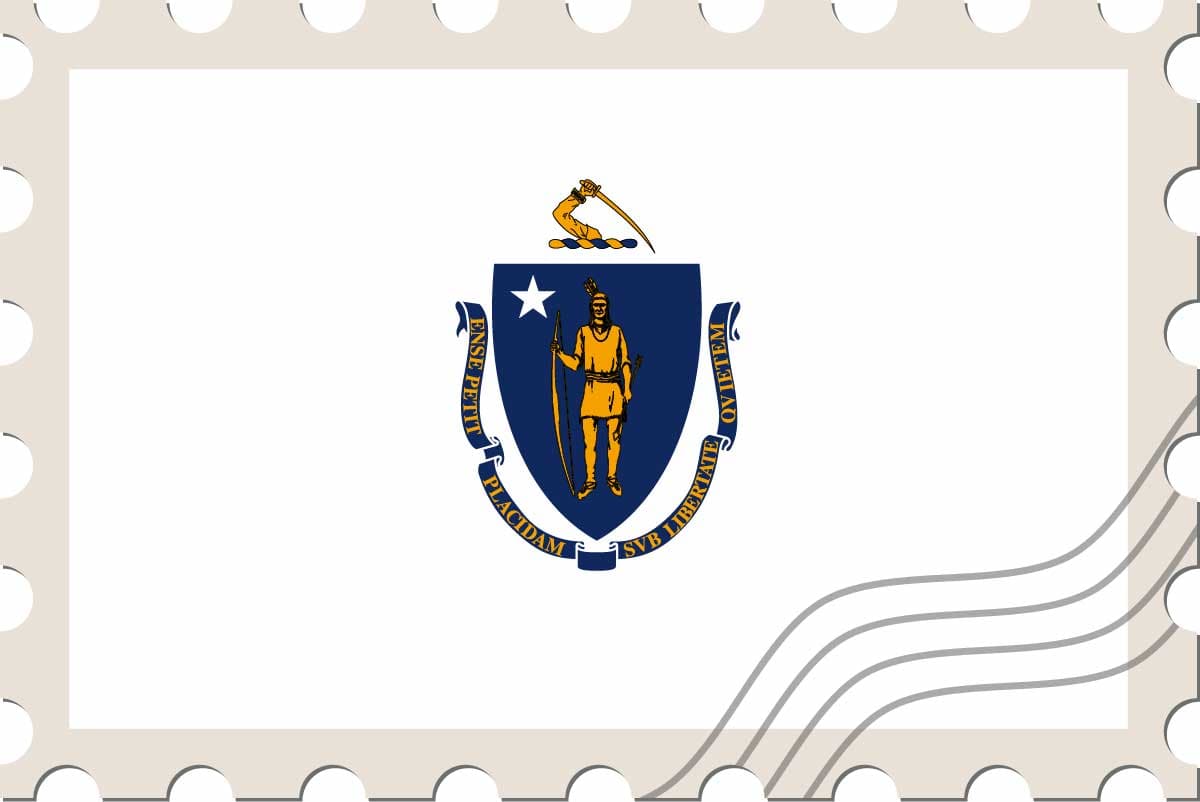Massachusetts flag