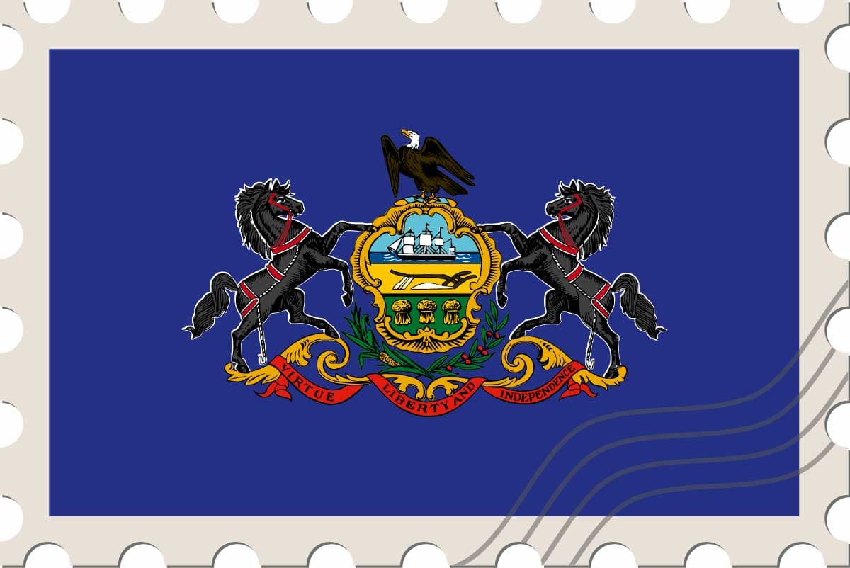 Pennsylvania flag