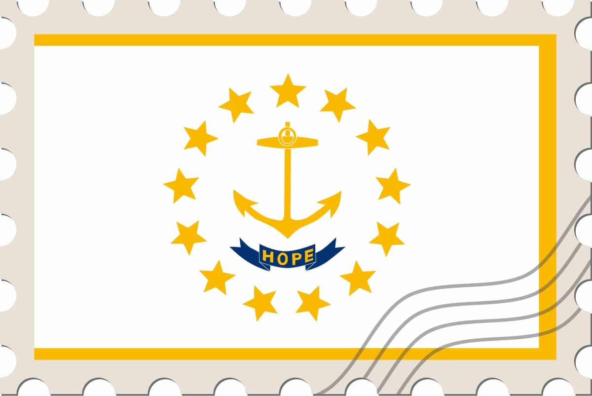 Rhode Island flag